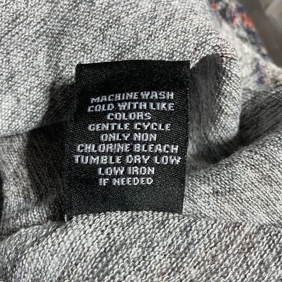 Cha Cha Vente Paisley Scoop Neck Tunic Top XL - Picture 9 of 9